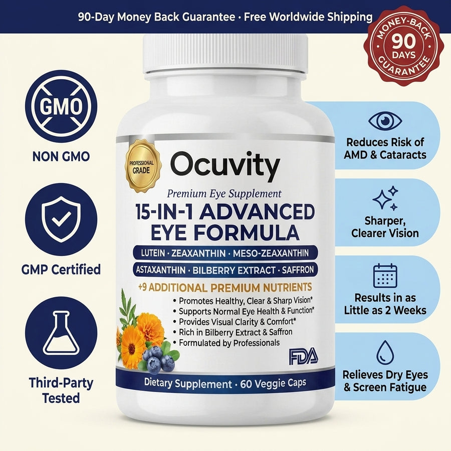 Ocuvity 15-in-1 Advanced Eye Formula